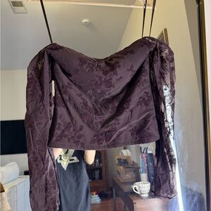 Abercrombie & Fitch Dark Purple Top